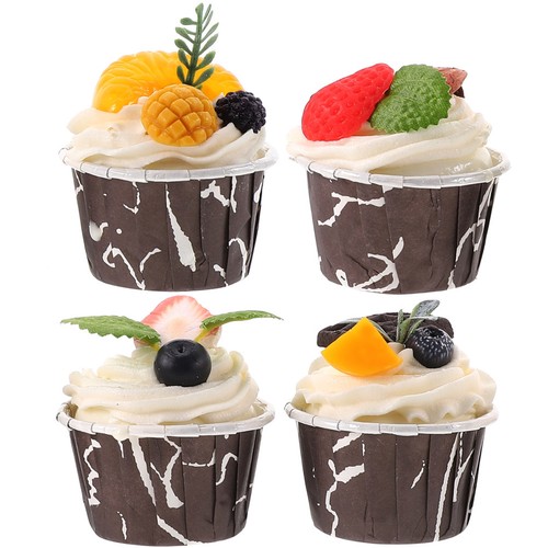 4pcs artificial fake cake - 4pcs,