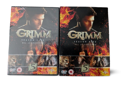 Grimm season five dvd box - grimm,