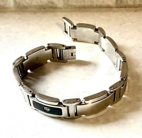 Men diamond black enamel - men’s,
