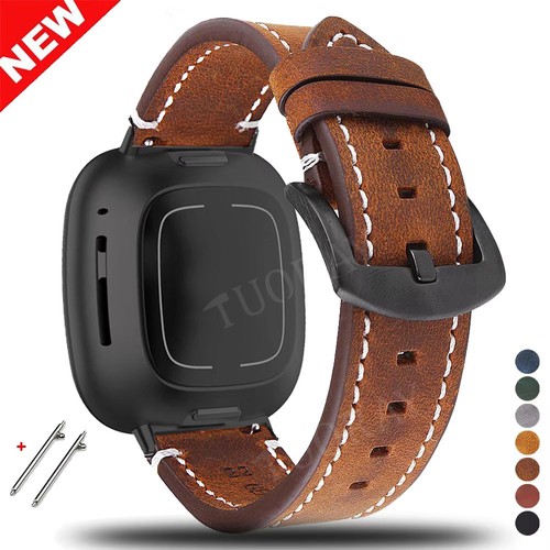 Leather strap watch - leather, for
