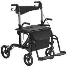 VEVOR 2 in 1 Rollator Walker &