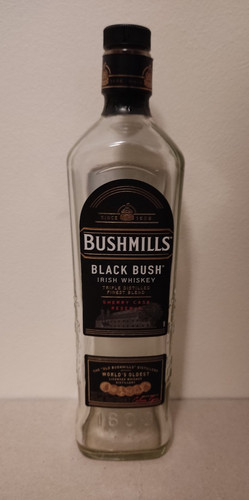 Empty bushmills black bush - empty,