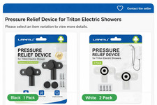 2-Pack Pressure Relief Valve