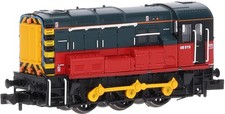 371-012 Graham Farish N Gauge Class 08 08919 Rail Express Systems (Pre-Owned)