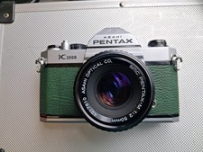 Pentax k1000 film camera - film,