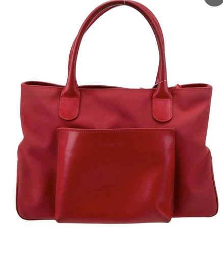 Genuine lancel red bag - lancel,