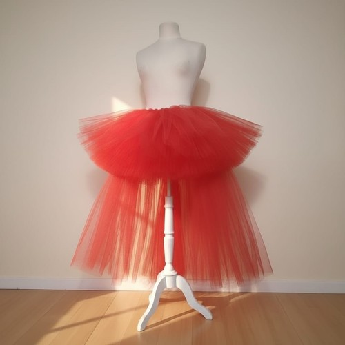 Ladies maxi red - red, tutu