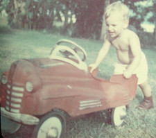 old vintage photo Blonde Boy