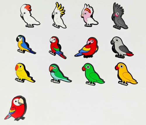 Parrot cockatoo gibbitz - &,