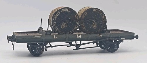 Lms grey flat - wagon, cable