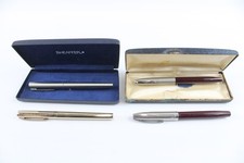 Sheaffer Fountain Pens Writing Inc Vintage, Imperial, Targa, Boxed Etc x 4 