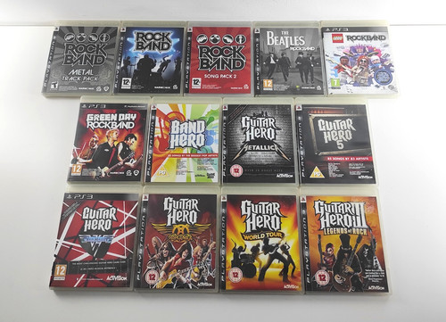 Game joblot guitar hero - 13,