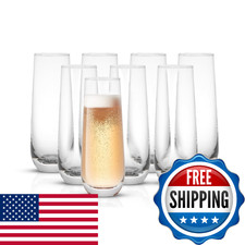 JoyJolt Milo 8-pc Stemless