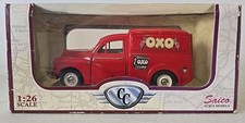 SAICO 1:26 SCALE TY3340 OXO MORRIS MINOR VAN RED DIECAST MODEL BOXED