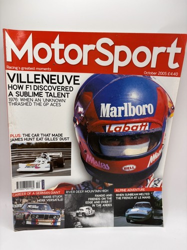 Motor sport magazine - motor, october