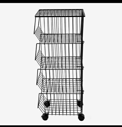 Tier metal wire basket - wire,