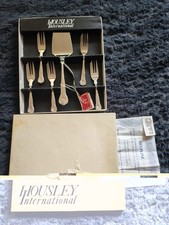 Boxed housley cake forks and - boxed,