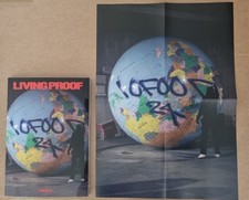 Living Proof Magazine Issue 8 10Foot, Teach, Zomby, Graffiti With Poster