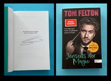 Tom Felton Harry Potter book signed, original autograph!!!