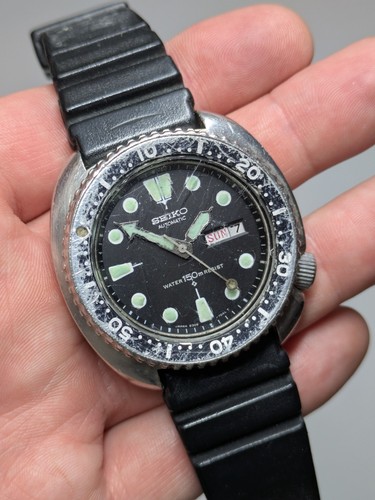 Vintage seiko turtle diver - vintage,