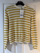 Zara Yellow & White Stripe