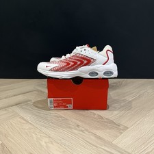 Nike Air Max TW (GS) Older Kids Trainers White/University Red UK 6 Brand New