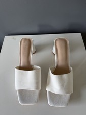 Women's White Sandals with
