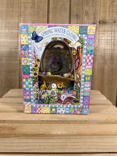 Spring water globe musical - globe,