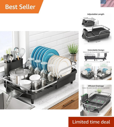 Dish drying rack expandable - rack,,