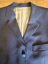 Men's Grey Fine Pinstripe Suit