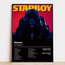 The Weeknd Starboy Album Poster