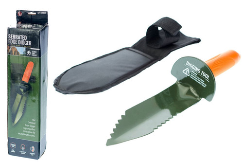 Serrated edge digger for - 12",