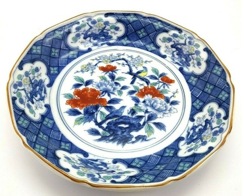 Vtg japanese porcelain - porcelain, plate