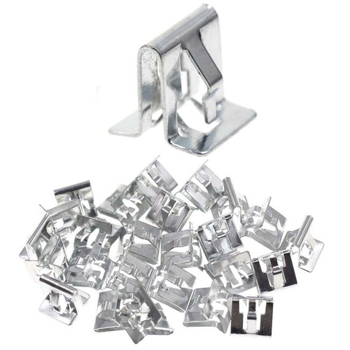 25pcs metal fastener clip - fastener, 1/2"