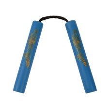 Foam Nunchaku 8 Inches Blue