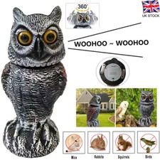 360° Rotating Head Owl Decoy