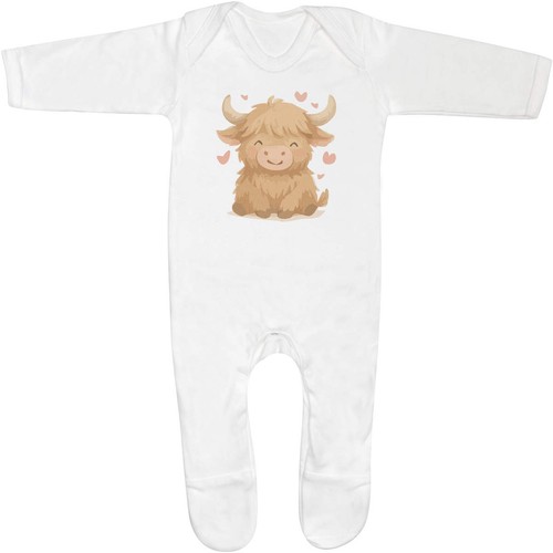 Adorable highland cow baby - highland,