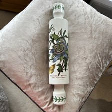PORTMEIRION BOTANIC GARDEN BLUE PASSION FLOWER - PASSIFLORA CAERULEA ROLLING PIN