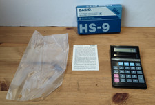 Casio HS-9 Vintage Calculator