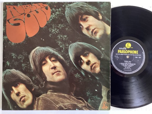 Beatles rubber soul vinyl - soul, lp