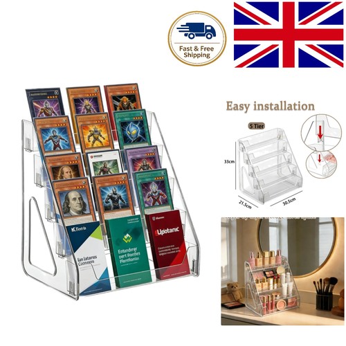 Elegant tier acrylic card - 5-tier,