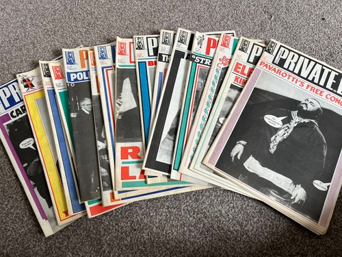 Private eye magazines - private, (15