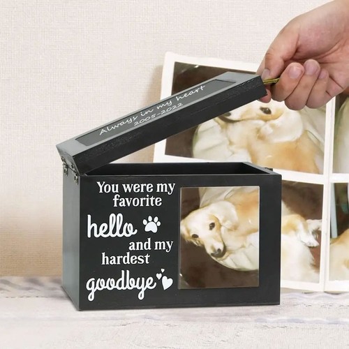Ashes box memorial urn for - urn,