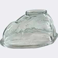 Vintage Clear Glass Rabbit