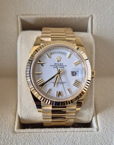 Rolex day date 228238 white - rolex,