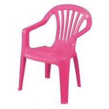 Kid's Chair, Pink Solid
