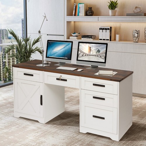 Farmhouse executive desk - farmhouse,