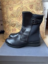 Ecco Boots Womens 25 Biker