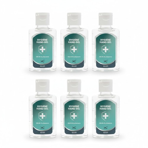 Hand sanitiser gel 50ml - 6,
