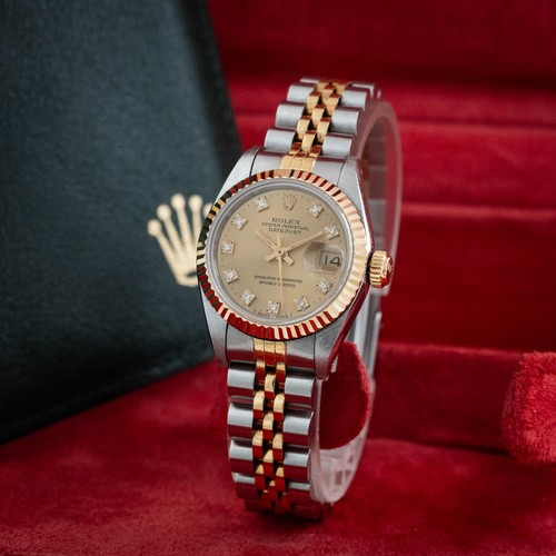 Rolex datejust 69173 champagne - 69173,